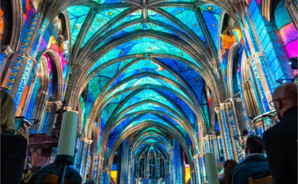 LUMINISCENCE: Sumérgete en los secretos de la Basílica Santa Maria del Pi- BARCELONA